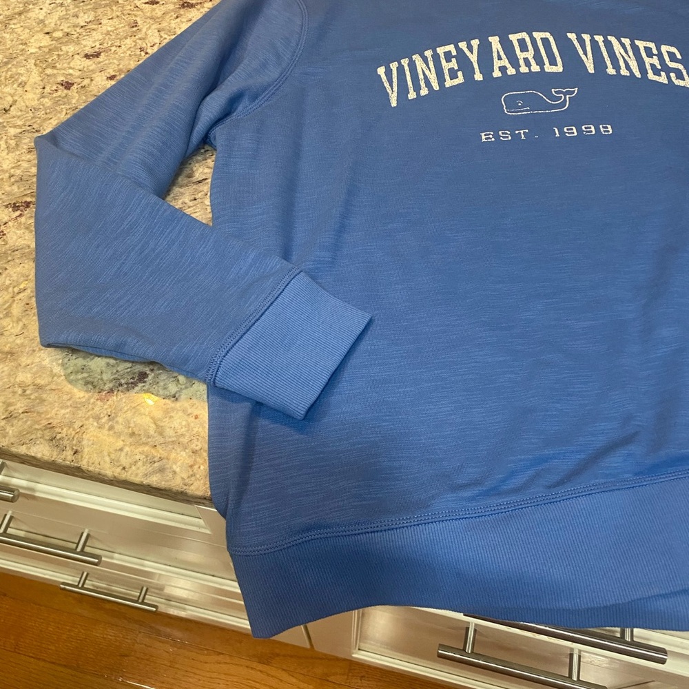 Vineyard Vines Classic Blue Crewneck Women’s Large New